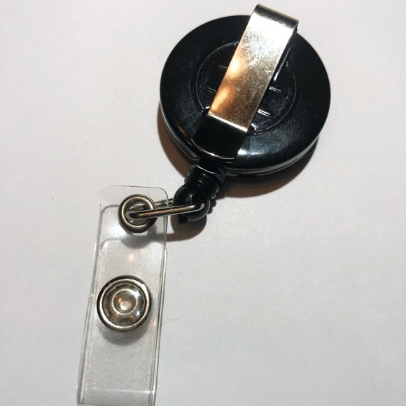 Gingerbread Baker Felt Badge Reel - Picture 2 of 2